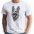 Koszulka Dog Niemiecki 100% bawełna luźna koszulka, t-shirt biały ołówek
